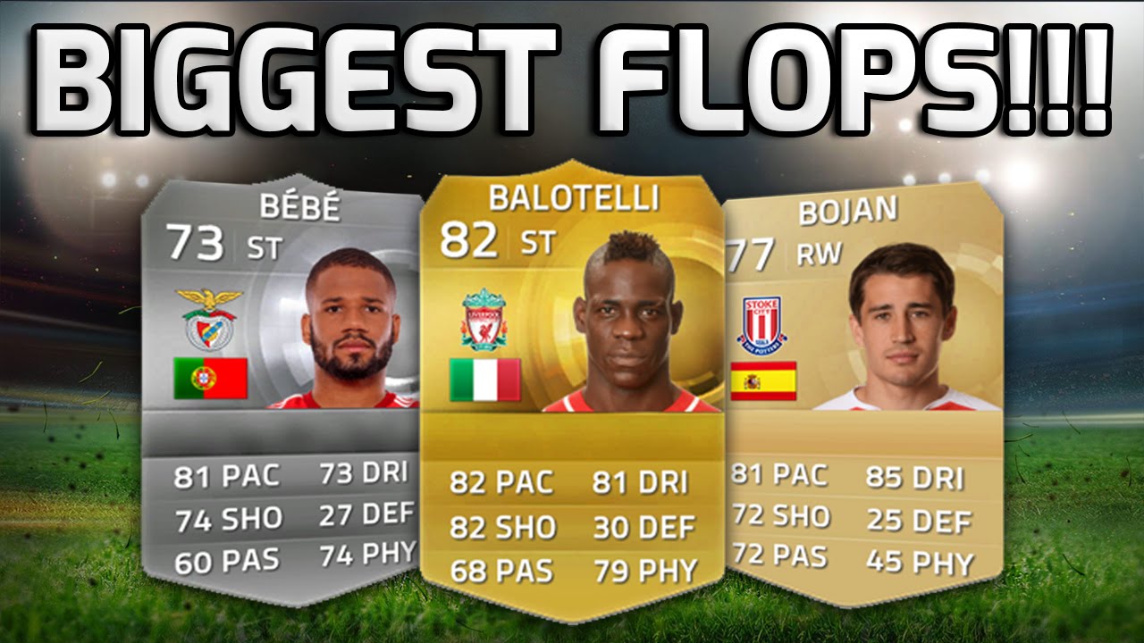 FIFA 15 - BIGGEST FLOPS EVER!!! - The Best Young Superstars Who Never Lived Up To The Hype!
