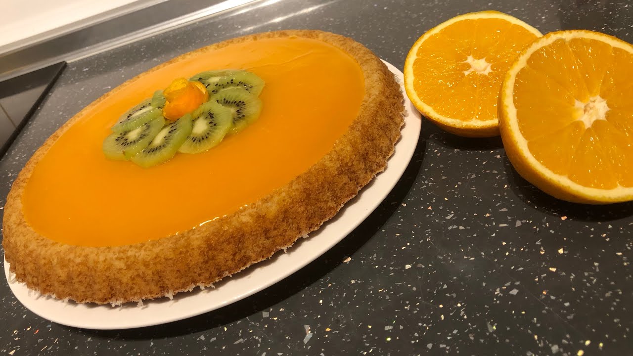 كيكة بالبرتقال لذيذة 😋بزاف ومقادير متوفرة فكل بيت (كيكة المول العجيب)