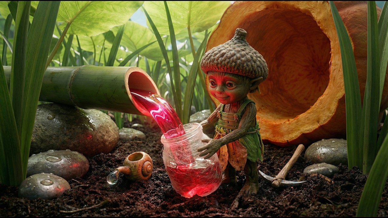The Secret Miniature Farm Growing a Glowing Seed