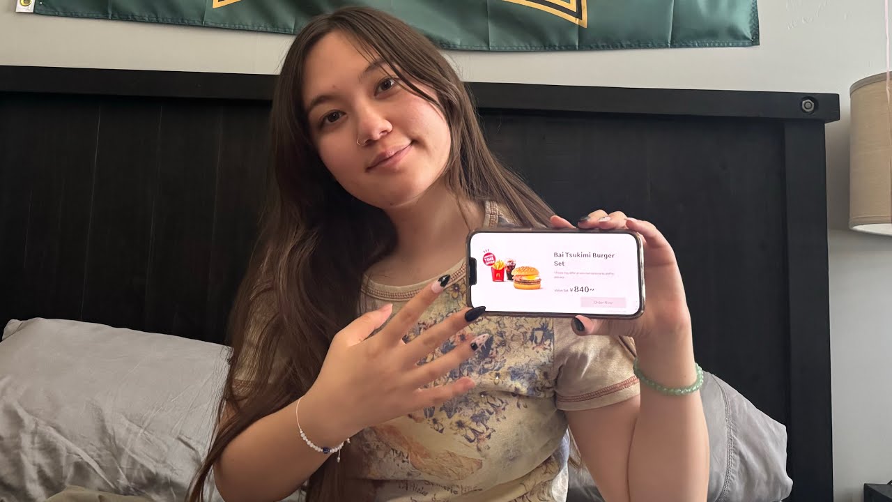 ASMR Going Through the McDonald's Japan Menu Together | lofi, tapping, soft spoken