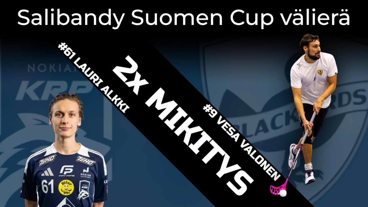 Suomen cup välierä (Nokian KrP vs Blackbirds)