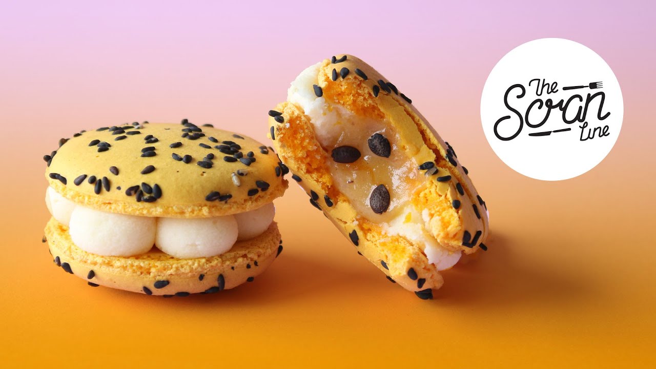 PASSIONFRUIT MACARONS - The Scran Line