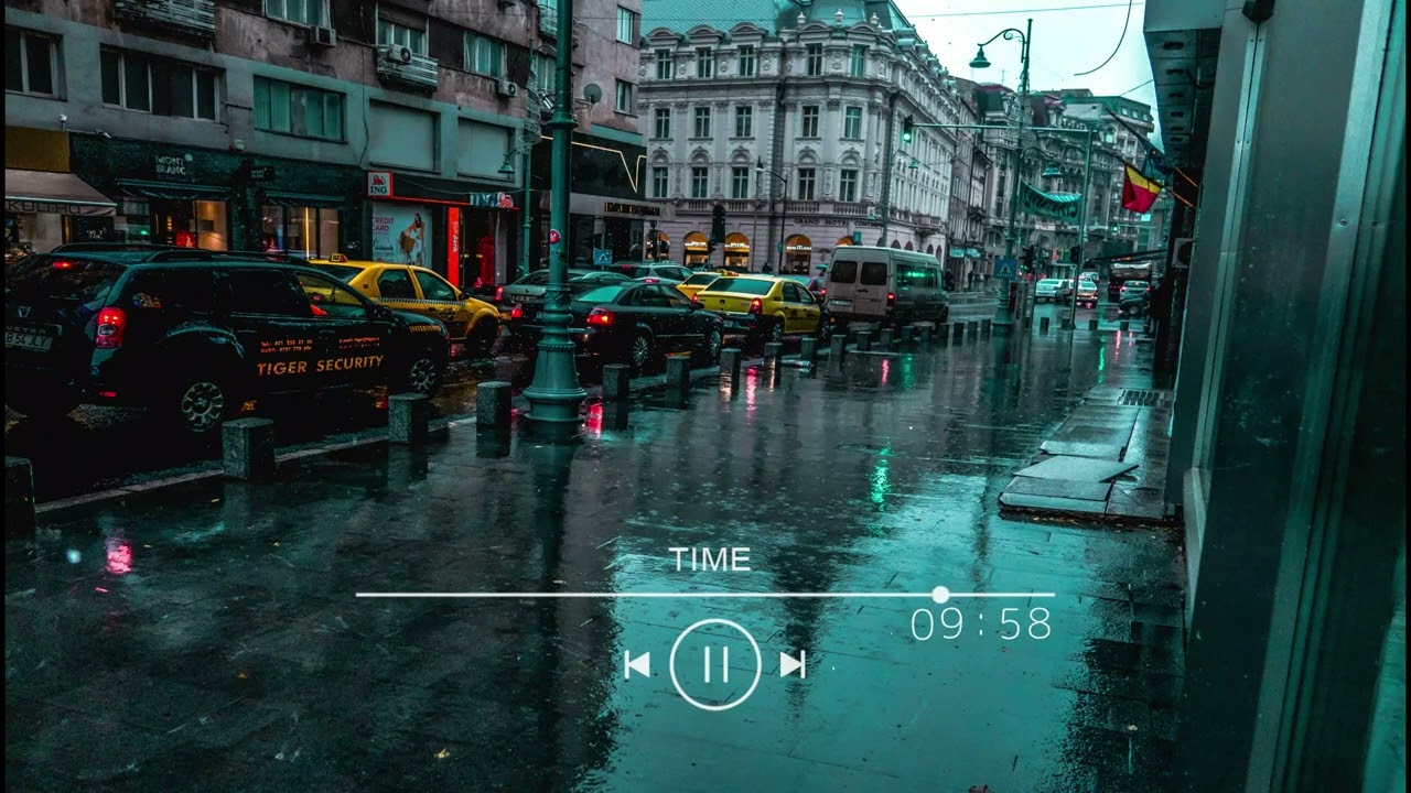 Relaxing Jazz In Raining Day