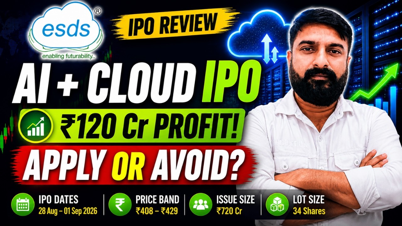ESDS Software IPO Review | ESDS Software IPO | Apply or Avoid? | ESDS IPO GMP | Rajendra Singh Goud