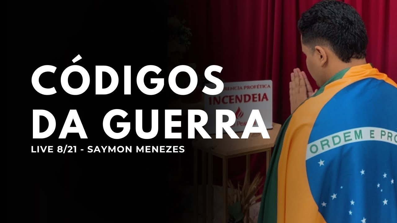 LIVE 8/21 - CÓDIGOS DA GUERRA ⚔️🔥