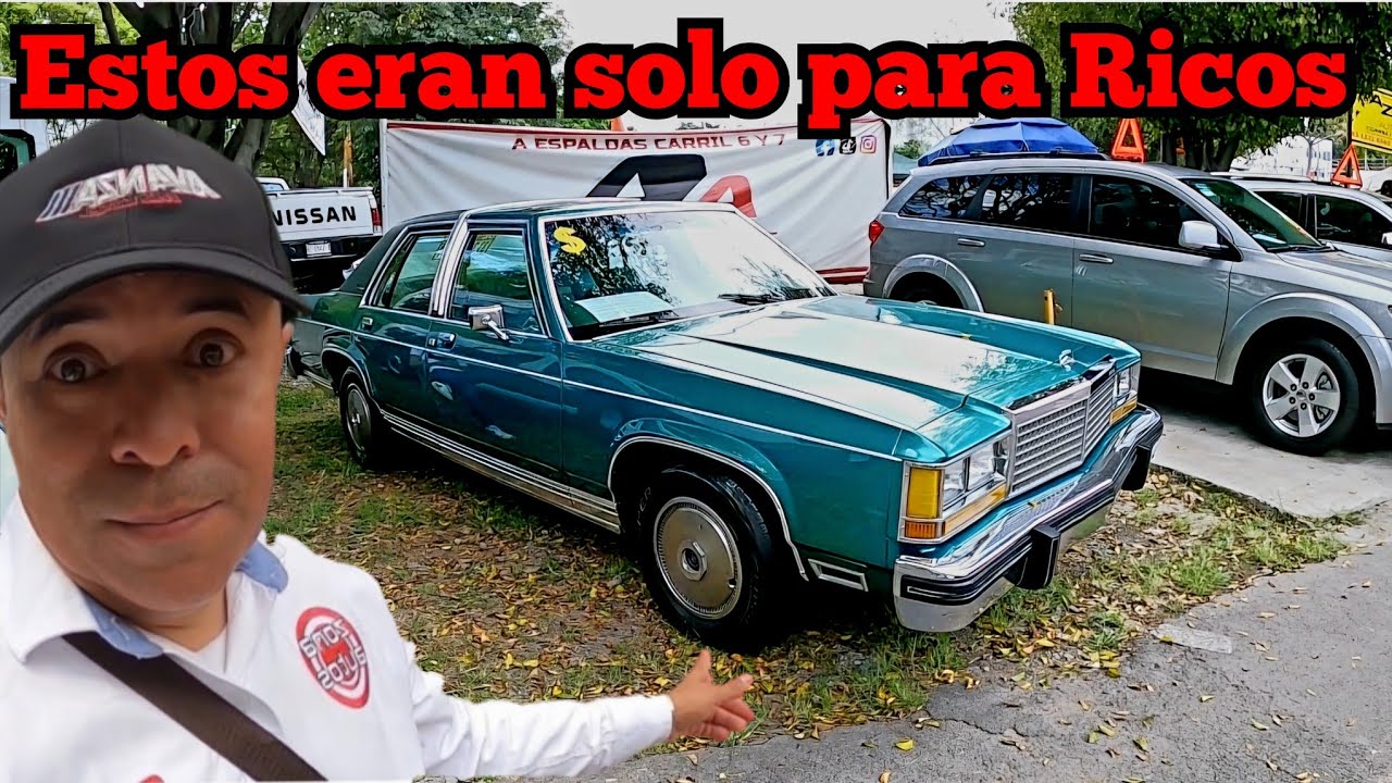 🔥 Autos de lujo de los 80s, Ford LTD cuando eran buenos 🤩 Precios tianguis del tapatio.