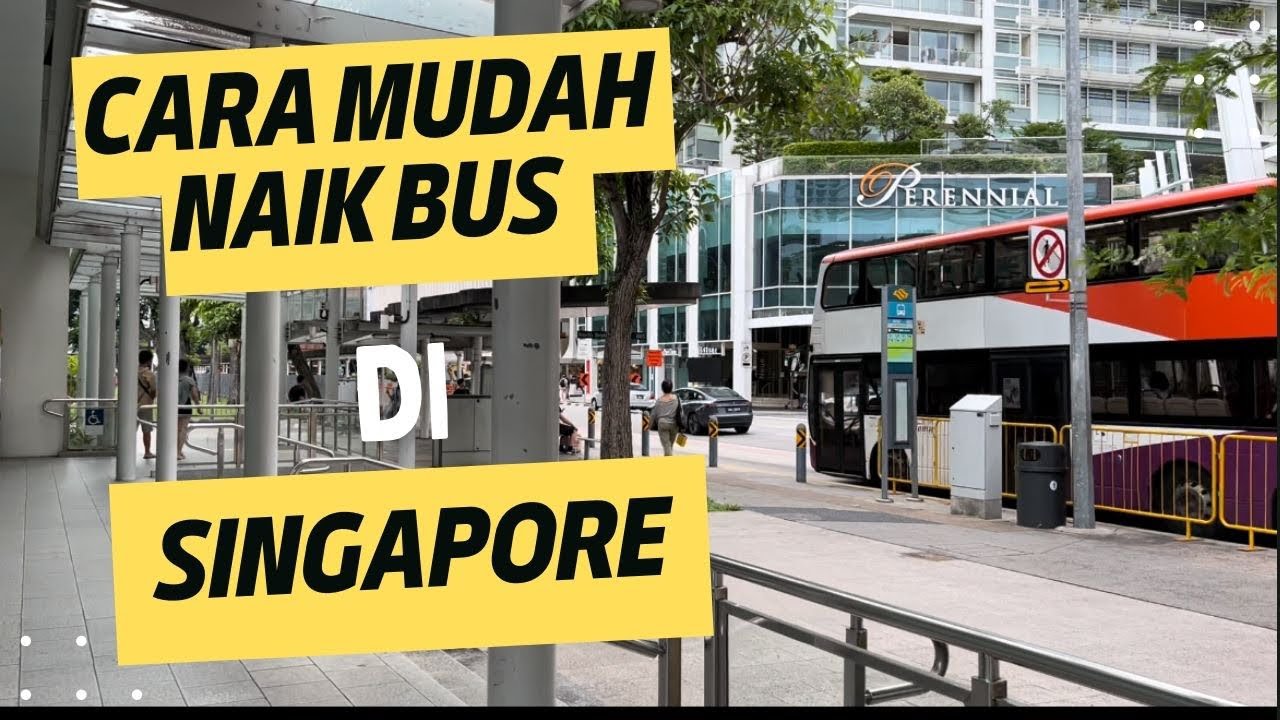 CARA MUDAH NAIK BUS DI SINGAPORE