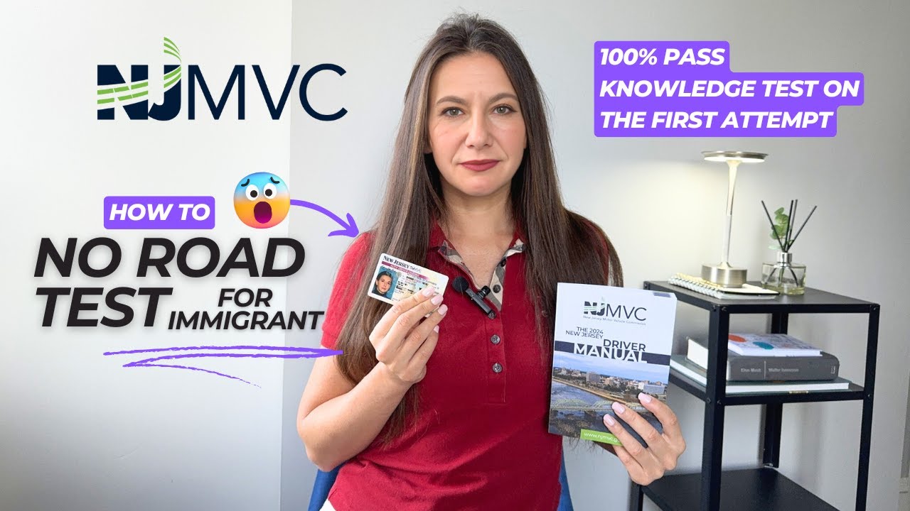Driving License in New Jersey | Step-by-Step Guid and tips | No Road Test Required for Immigrants