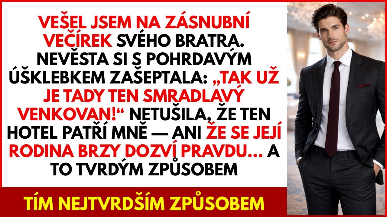 Na zásnubách mého bratra se mi vysmívali – pak jsem odhalil, že vlastním firmu, kde pracují