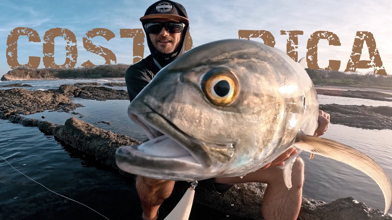 PESCA INOLVIDABLE desde Orilla / Mi primer día en COSTA RICA