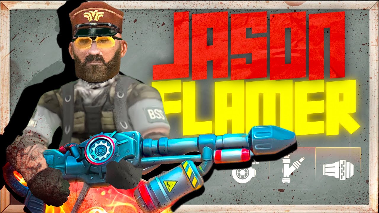 Tacticool: Jason with Flamethrower Highlights