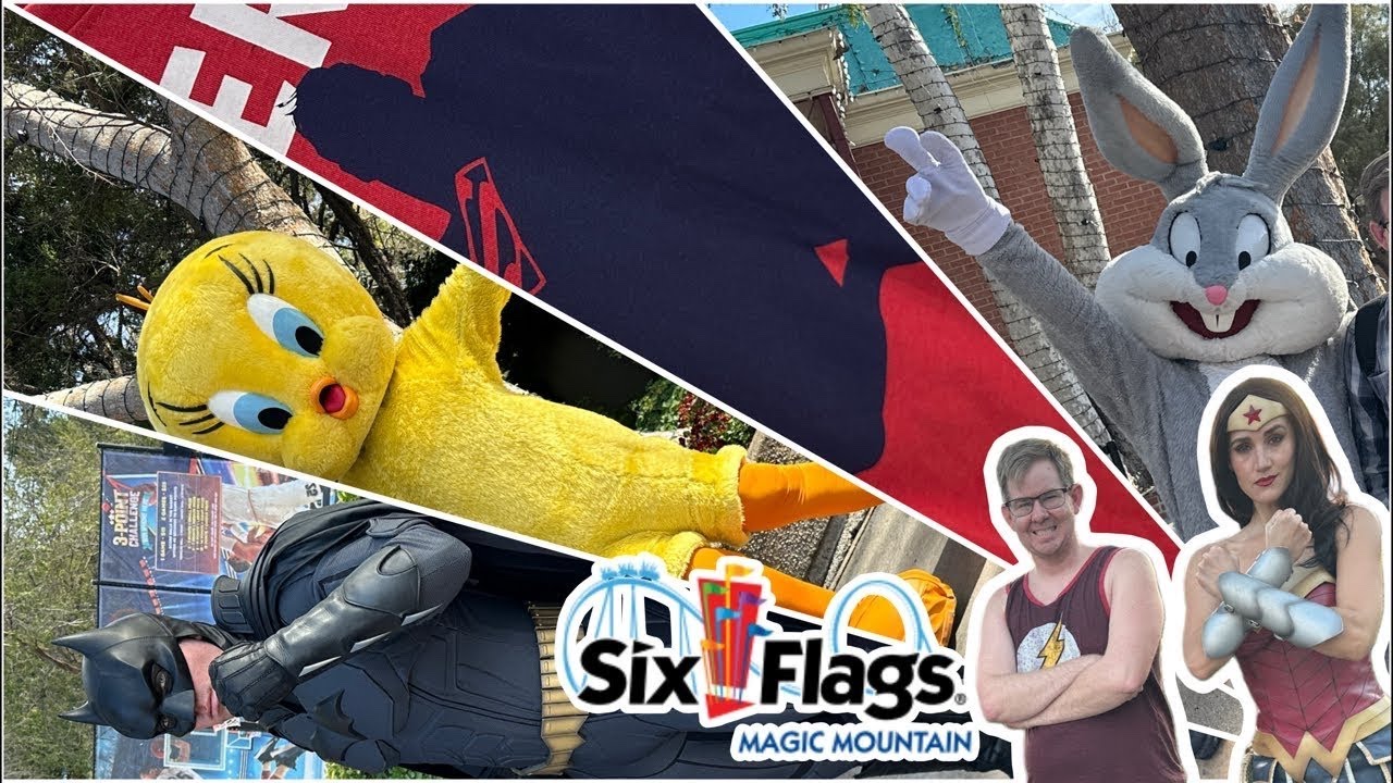 Six Flags Magic Mountain Live Stream
