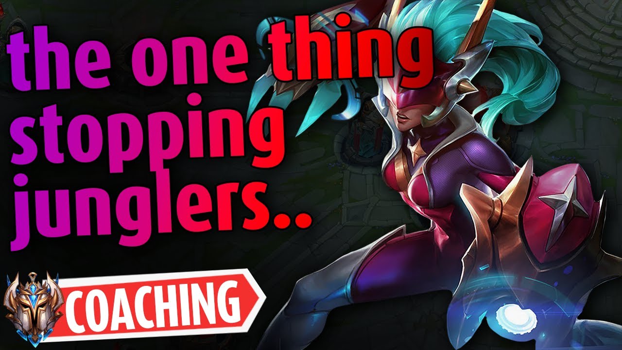 I explain the NUMBER 1 thing stopping junglers from climbing - Challenger LoL Coach