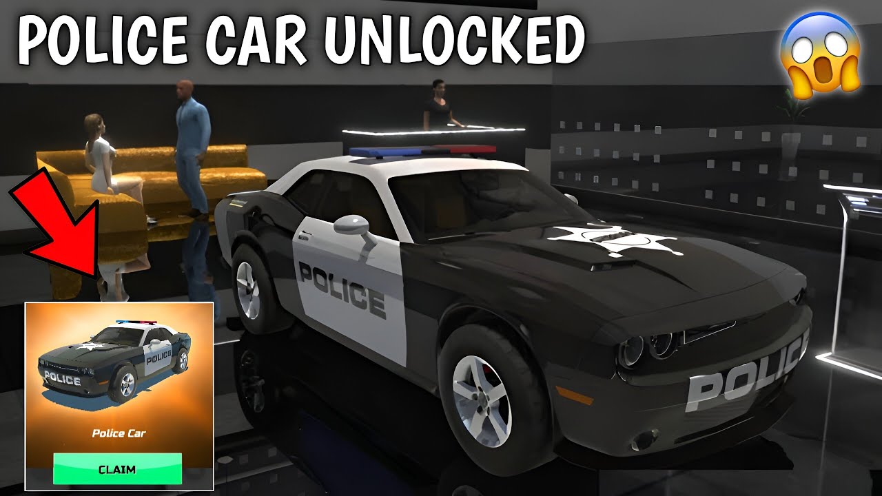 How To Unlock Police Car 😱 in Car Simulator 2