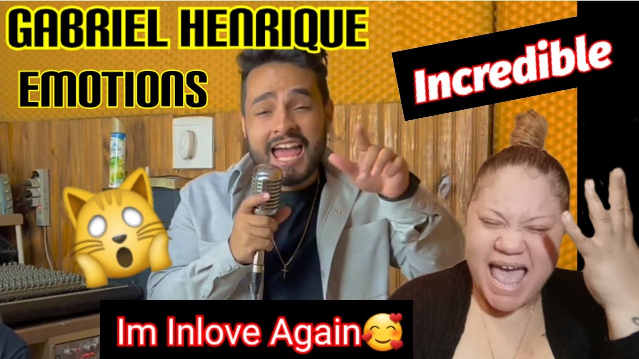 GABRIEL HENRIQUE - EMOTION {Cover Destiny's Child} Honest REACTION  #gabrielhenrique #cover #brasil