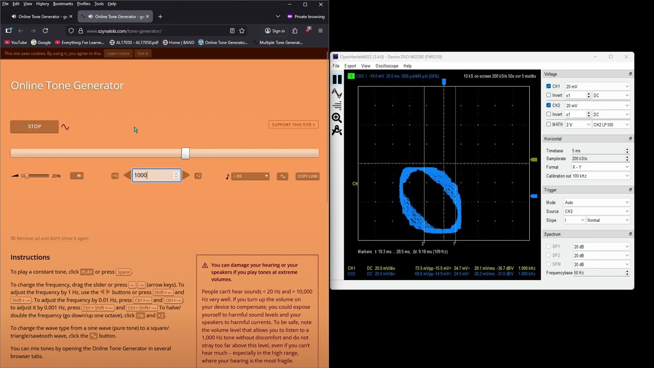Lissajous Pattern