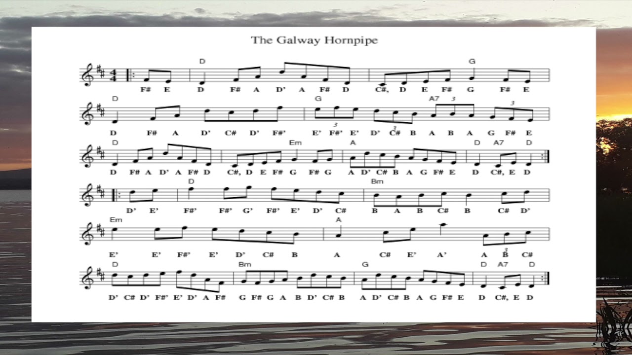 The Galway Hornpipe (Hornpipe) - Play-Along Wednesday