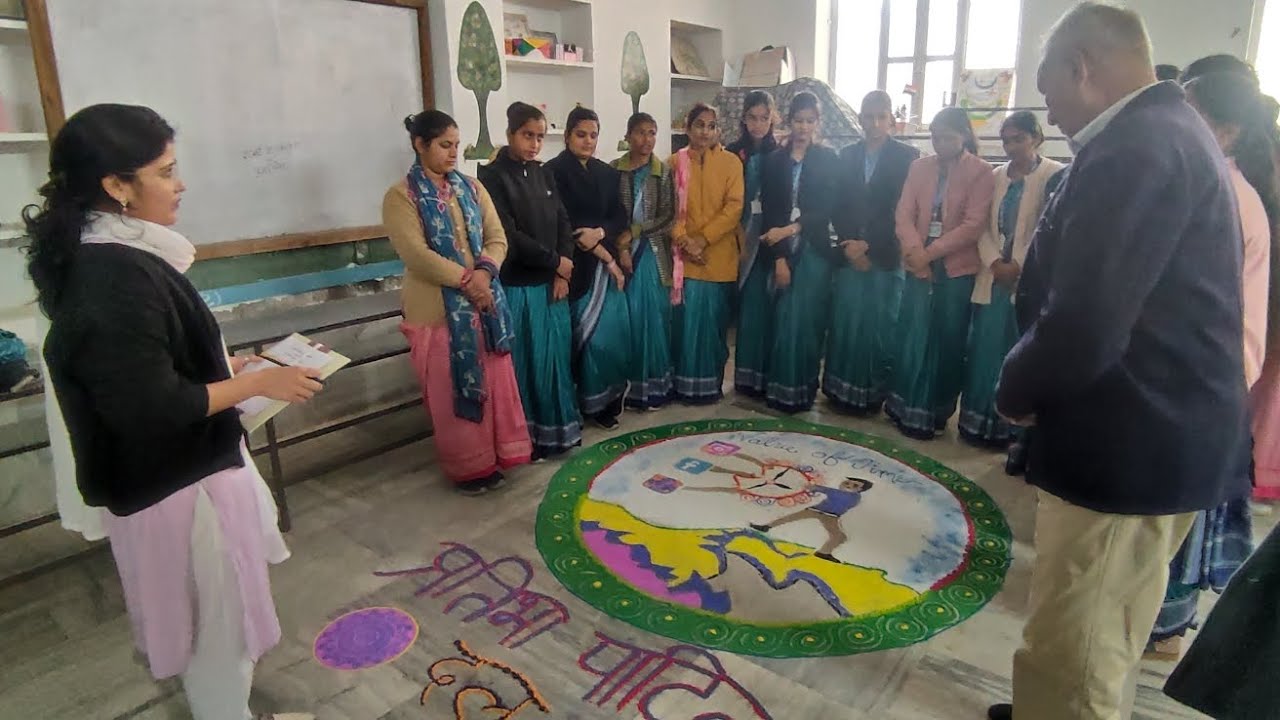 आदर्श महिला बीएड कॉलेज बिलाड़ा। सहशैक्षिक गतिविधियां 2025-26