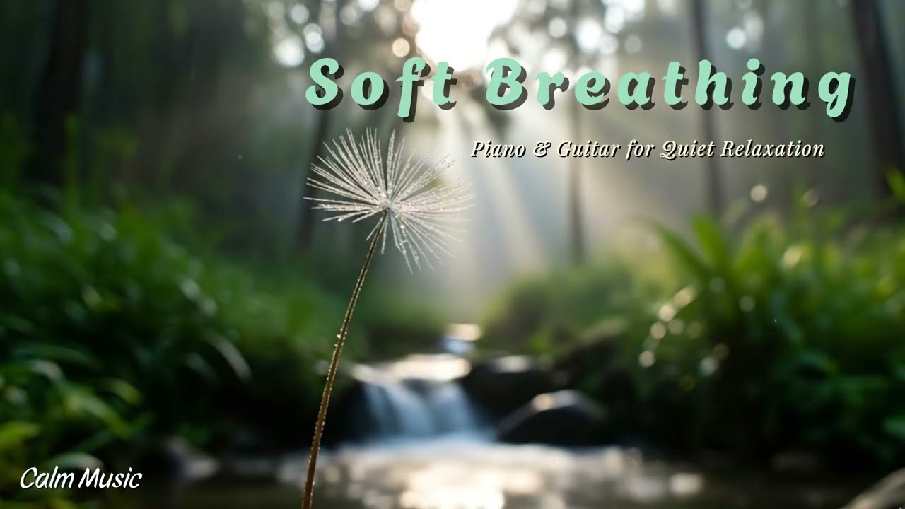 Soft Breathing – Piano & Guitar for Quiet Relaxation
