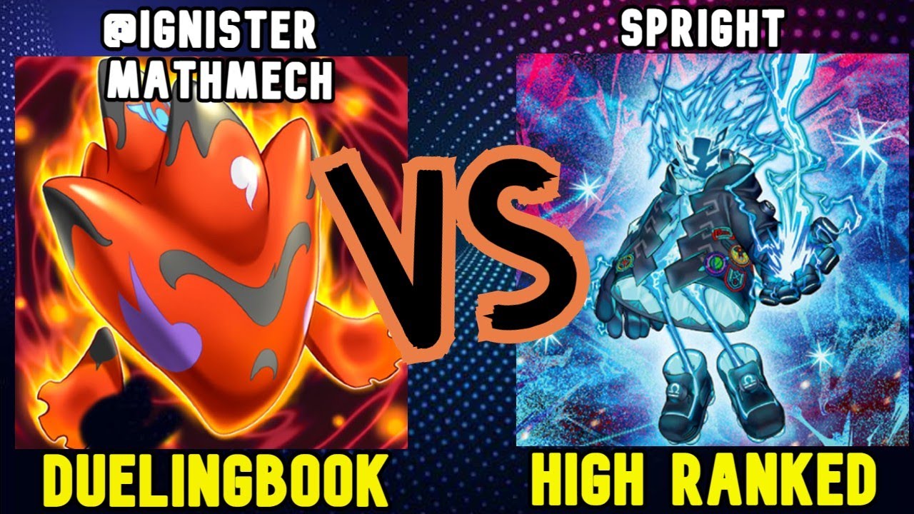 @Ignister Mathmech VS Spright | High Ranked | Yugioh Duelingbook Replay Commentary | 4JAN2023