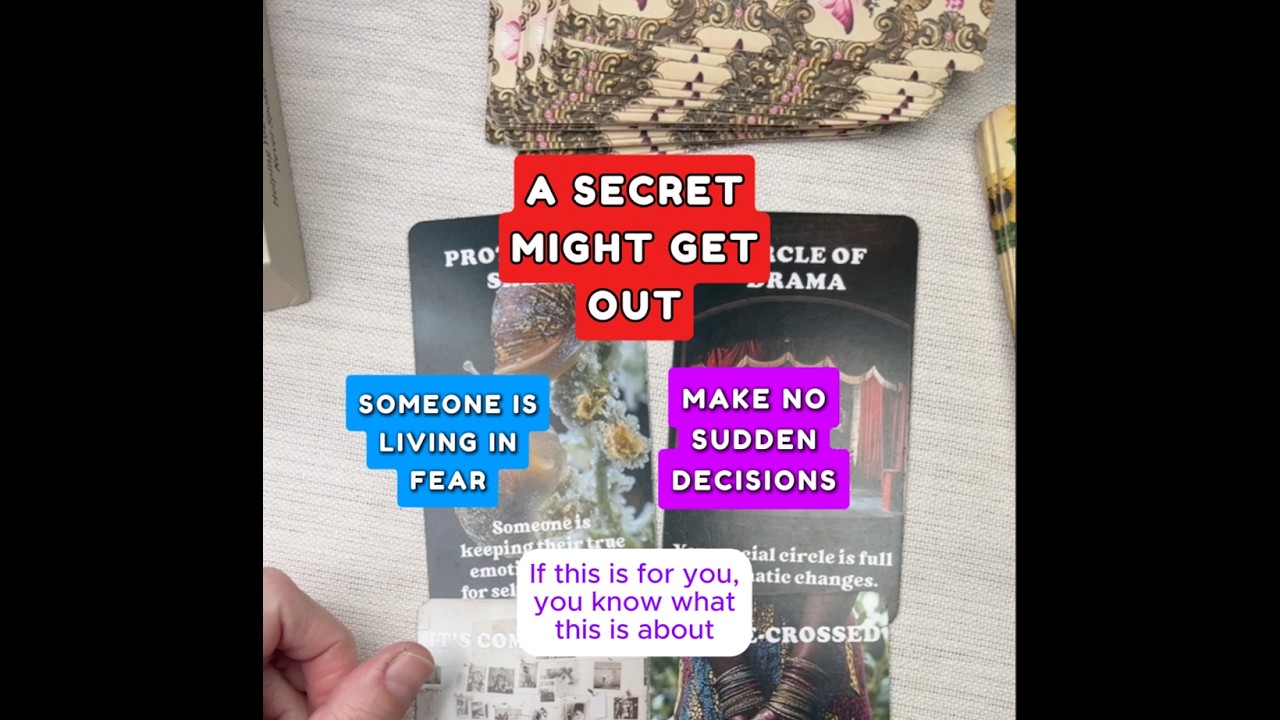 A secret might get out