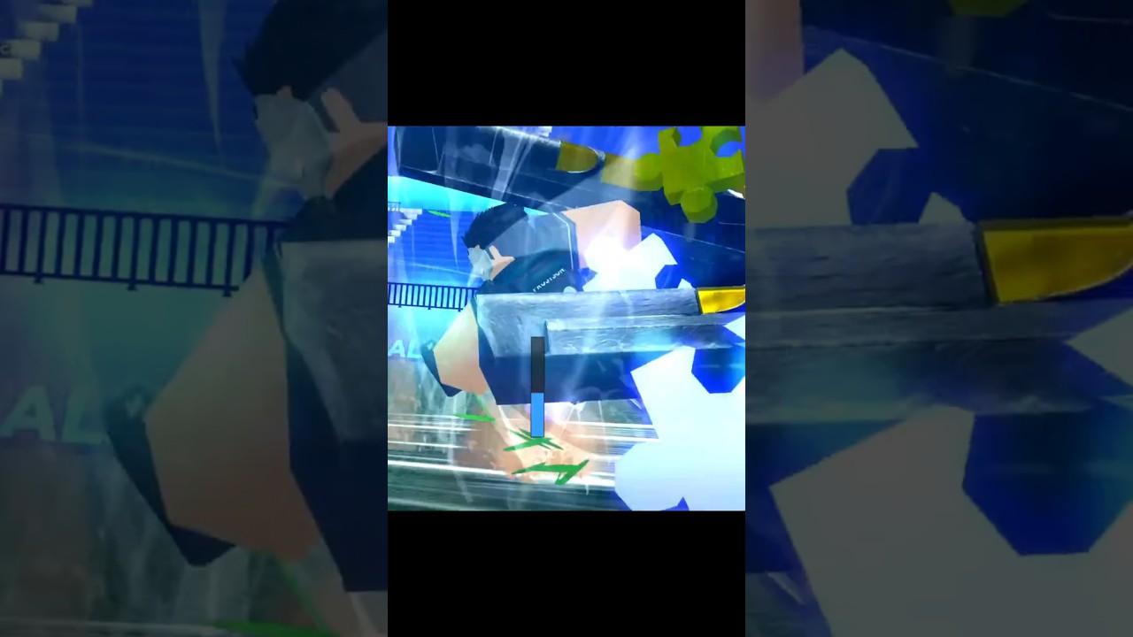 Two gun volley nel isagi showcase😤#roblox #bluelockrivals