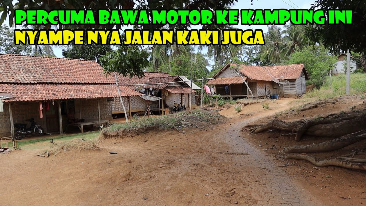 Boro Boro Mobil Bisa Lewat Sini..Motor Aja Maksa Banget...Hampir Percuma Bawa Motor.