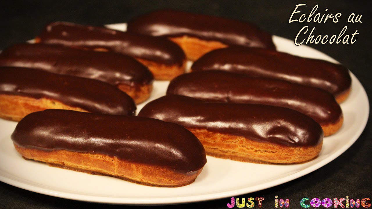 Recette des Eclairs au Chocolat