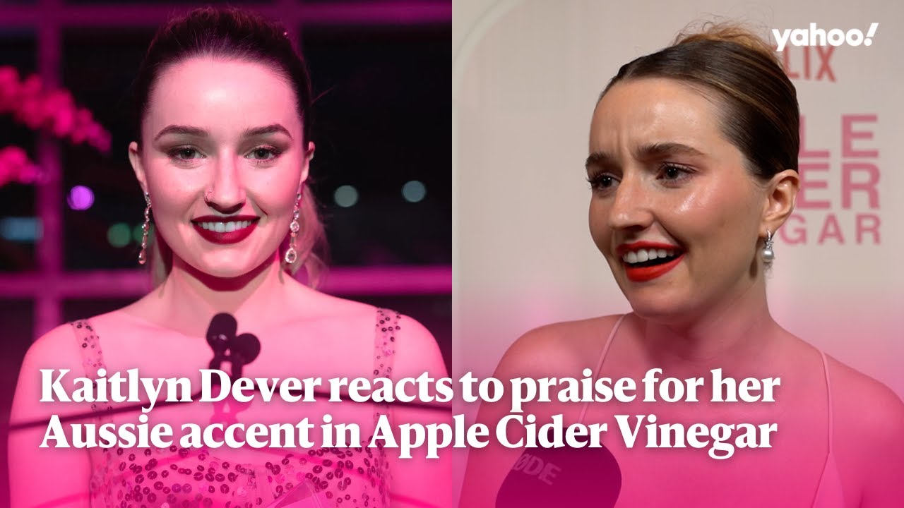 Kaitlyn Dever reacts to praise for her Aussie accent in Apple Cider Vinegar | Yahoo Australia