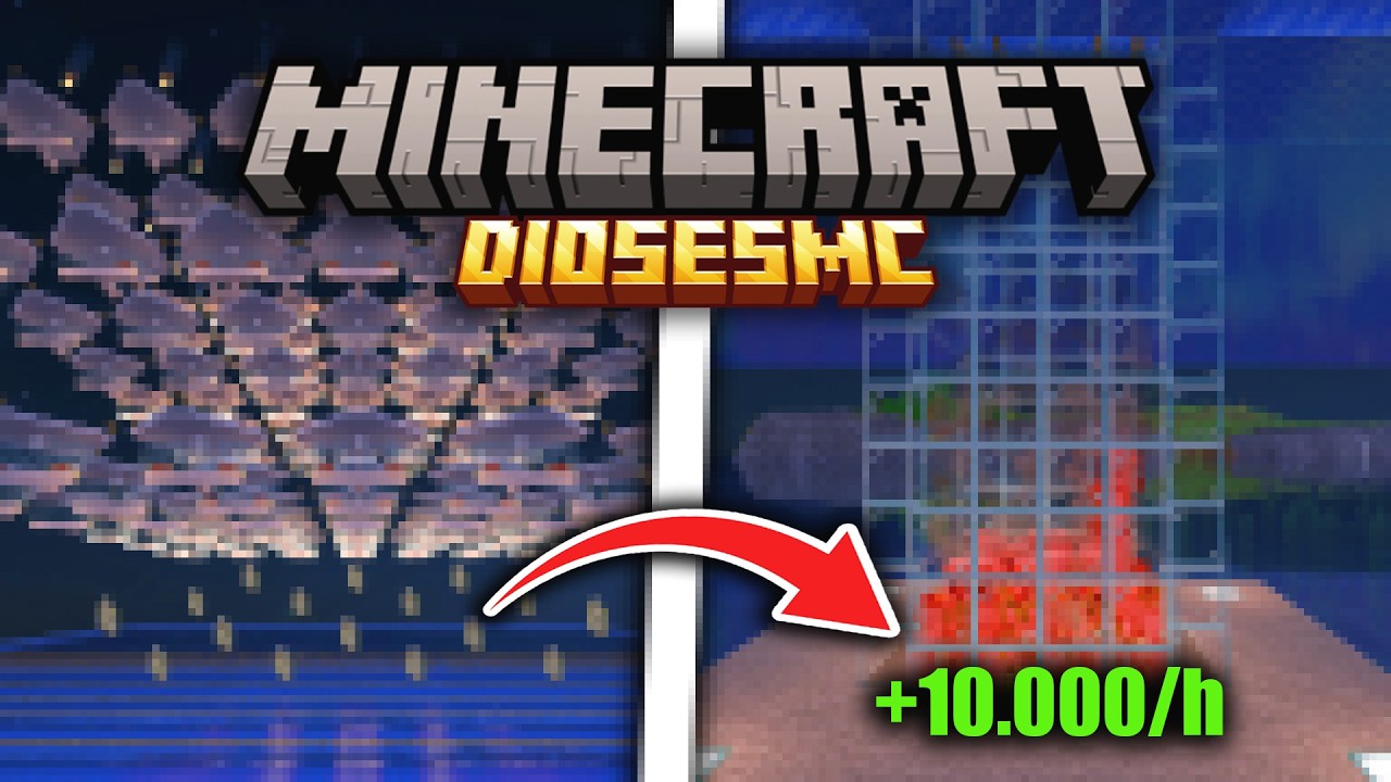 Construí la GRANJA DE HIERRO más MASIVA en DIOSESMC