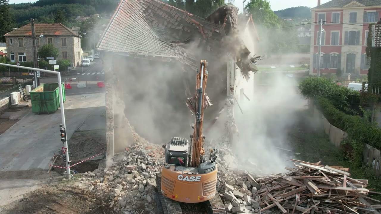 Avenue du château - Travaux avant / après