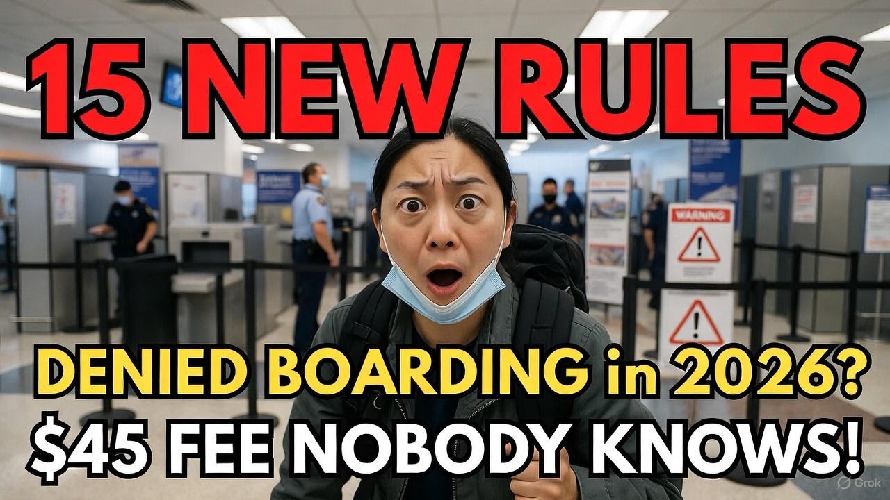 15 TSA Rules 2026 Get Denied Boarding or Pay $45