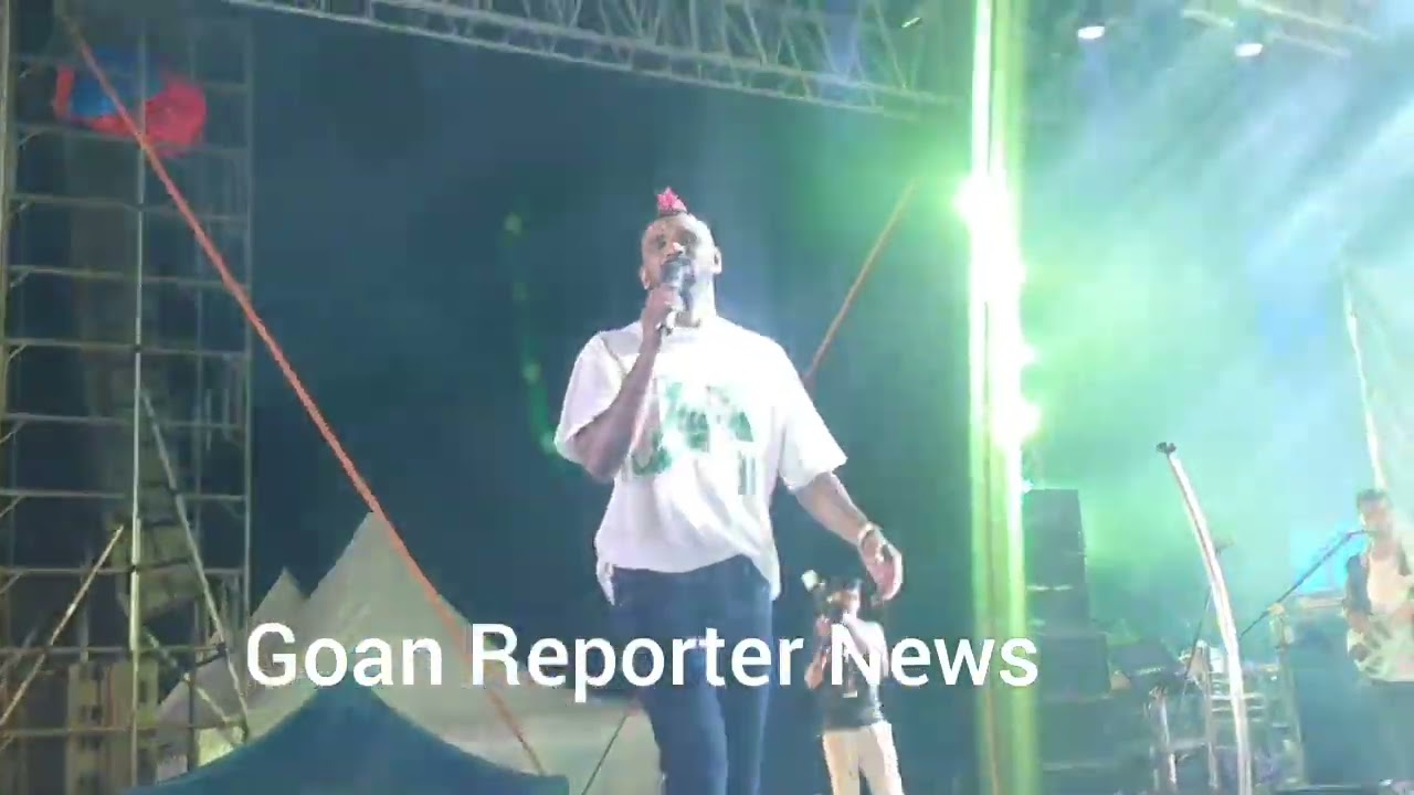 Goan Reporter News:: Celina. Mark Revlon, Konkani Singer Singing at Cashew Fest 2024, Panjim