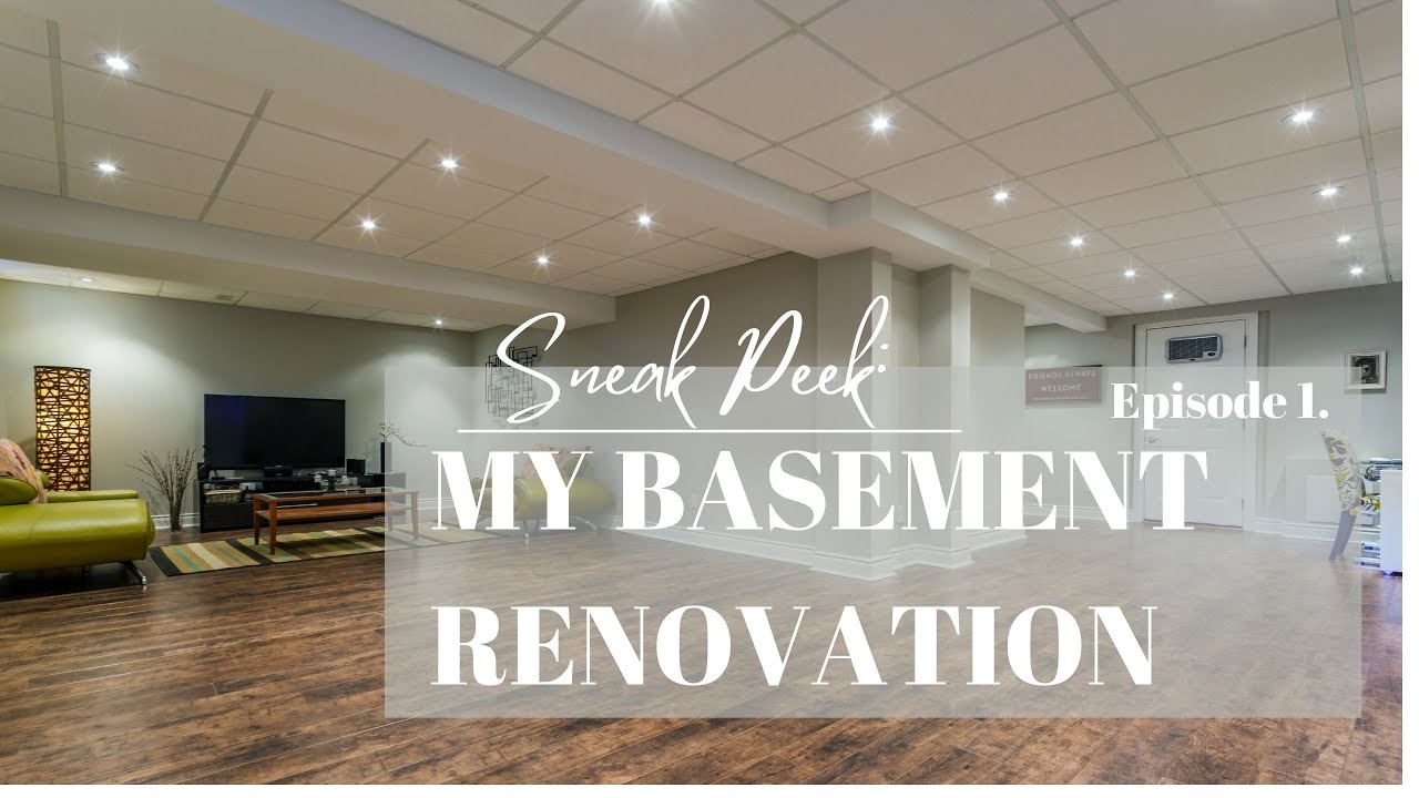 My Basement Renovation Project - Episode 1