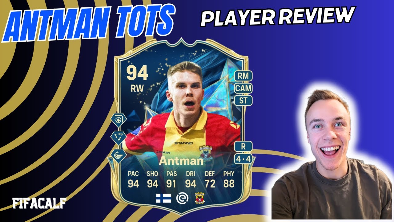 ANTMAN TOTS PLAYER REVIEW EA FC 25 ULTIMATE TEAM