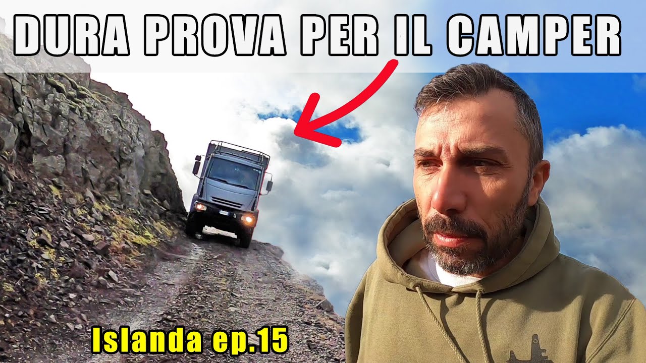 Dura prova per il camper 😵 vivere su un camion 4x4 girando il mondo | Islanda Ep. 15