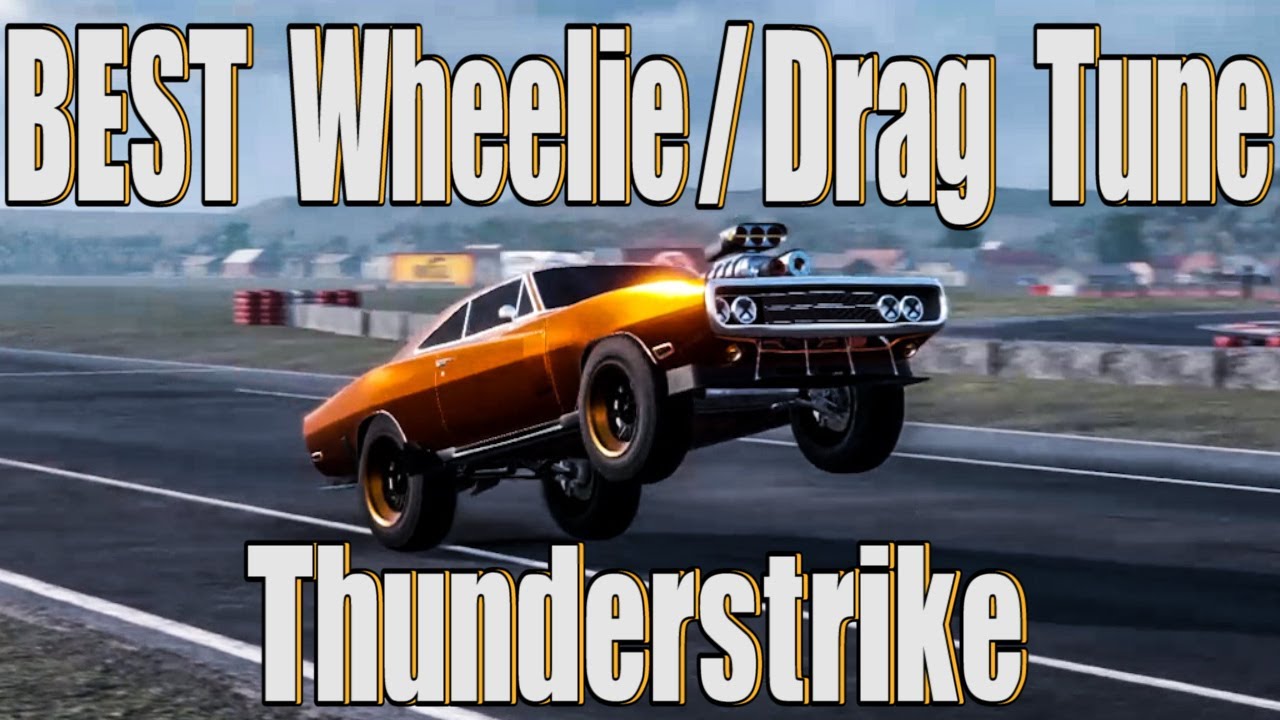 CarX Drift Racing Online PS4 - BEST Wheelie/Drag Tune And Setup For Thunderstrike (Dodge Charger)