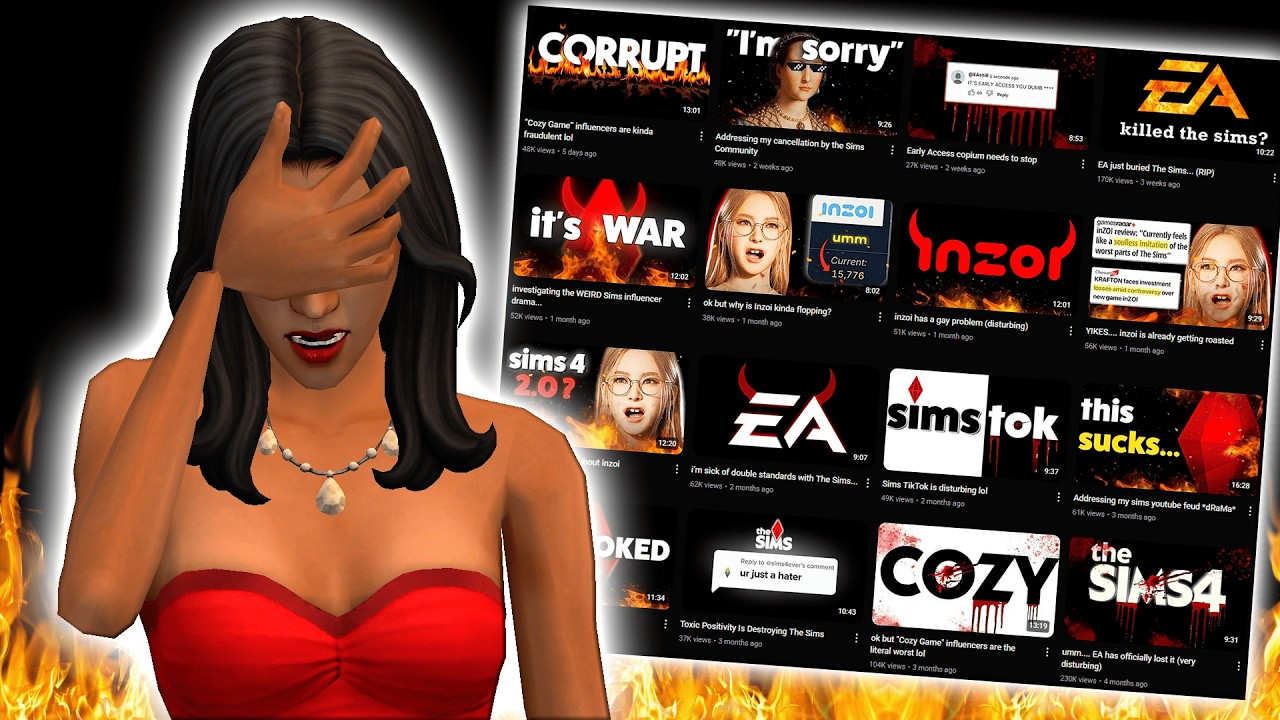 Not Malcolm and more problematic Sims influencers