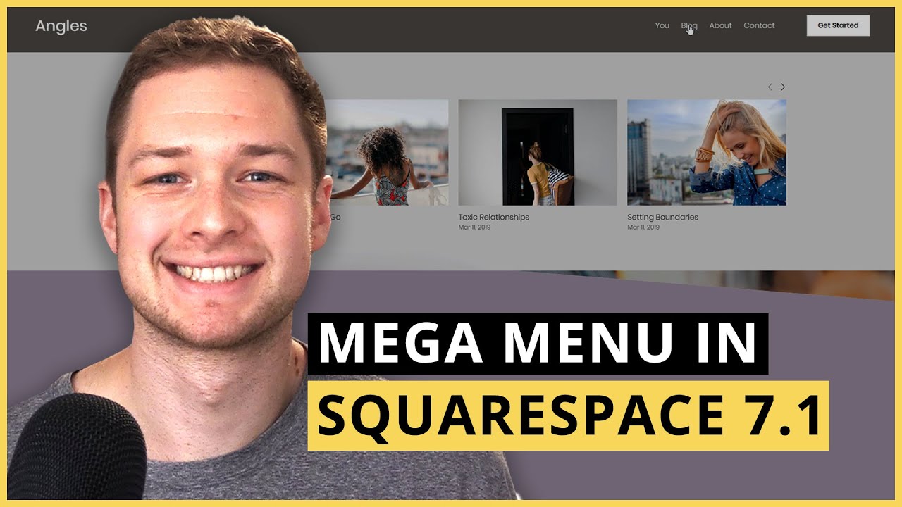 Create a Mega Menu in Squarespace 7.1