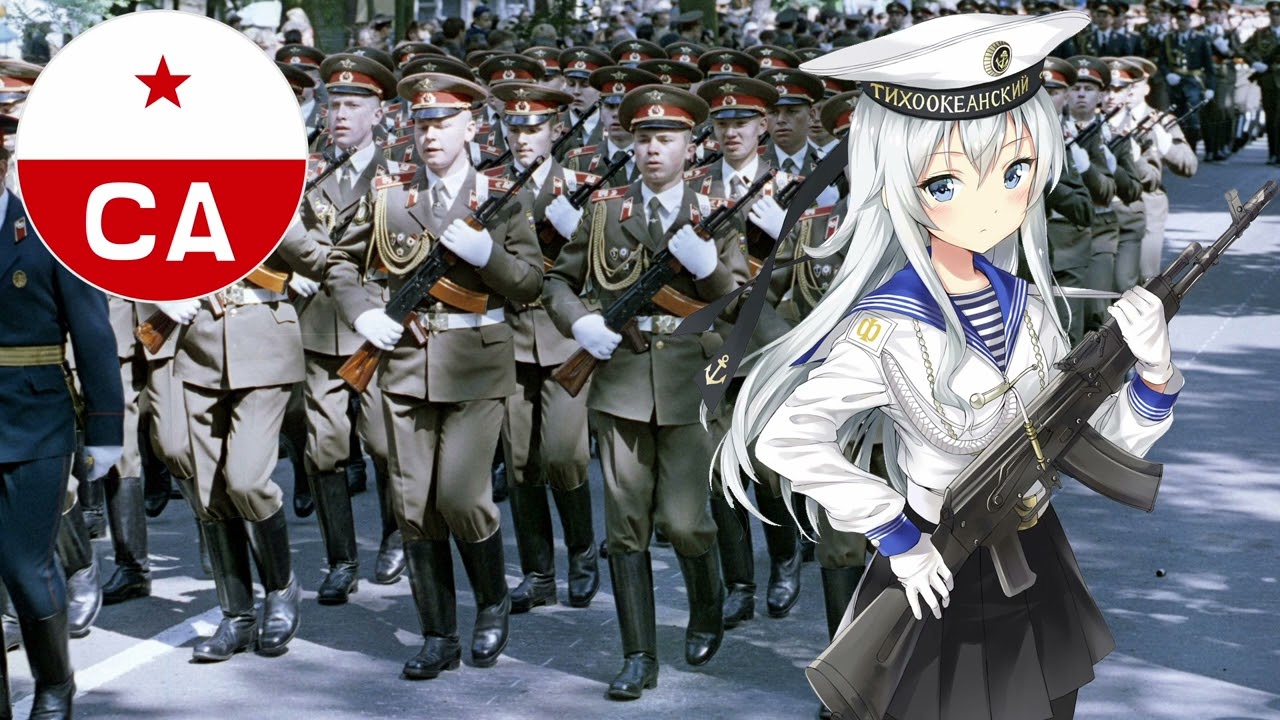 Anthem of soviet forces in Germany [ENG SUB]