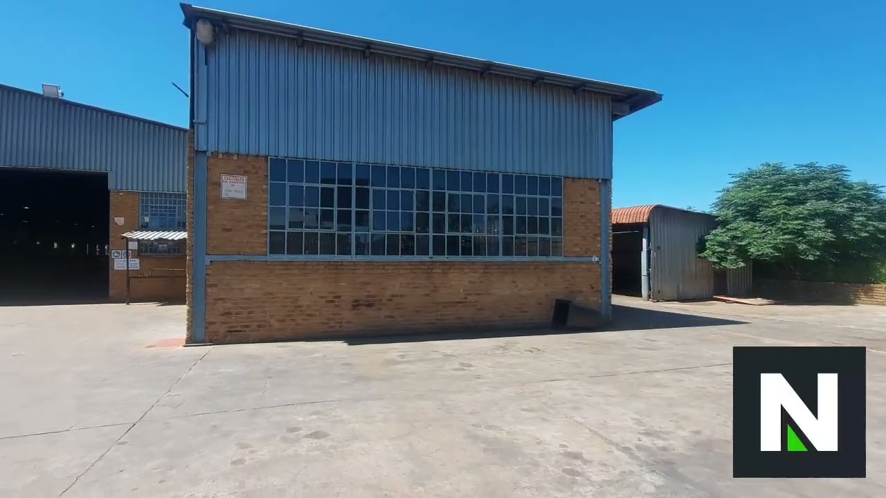 6000m2 industrial property to let in Alrode
