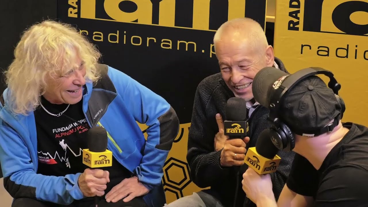 Aleksander Lwow i Piotr Pustelnik - live z wernisażu „Freedom Climbers” w Radiu RAM