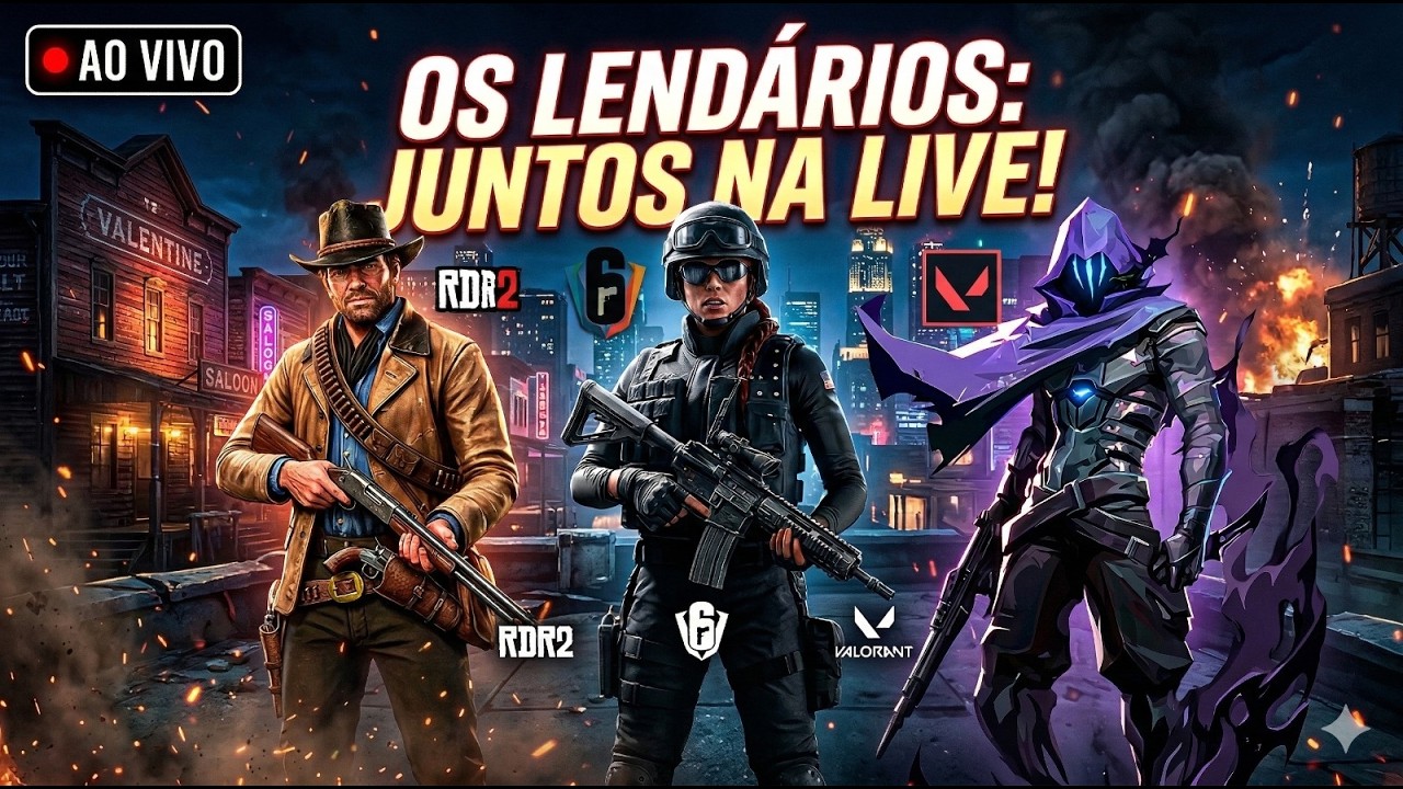 COLA NA LIVE COM NOIS RAPAZES