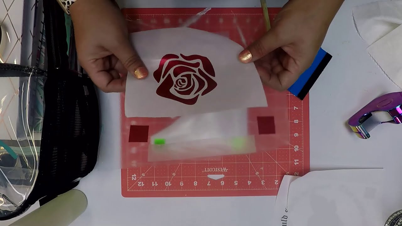 How to Put Adhesive Vinyl on a Plastic Backpack