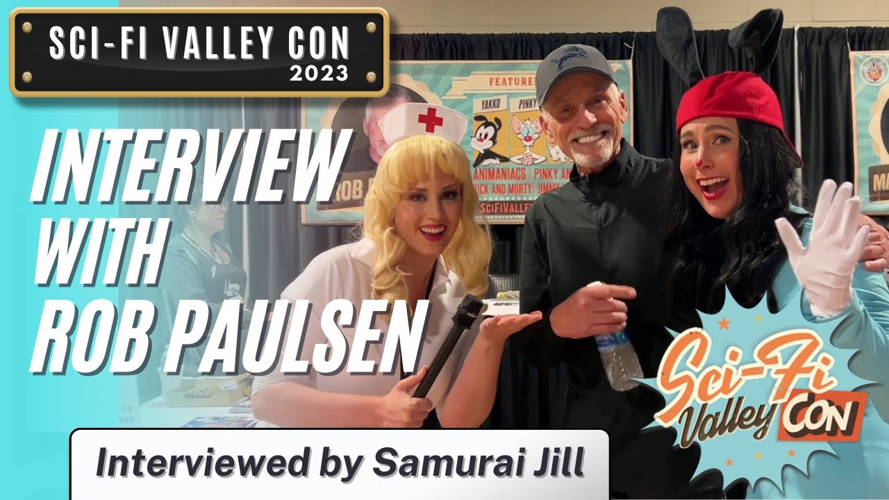 Rob Paulsen interview at Sci-Fi Valley Con 2023