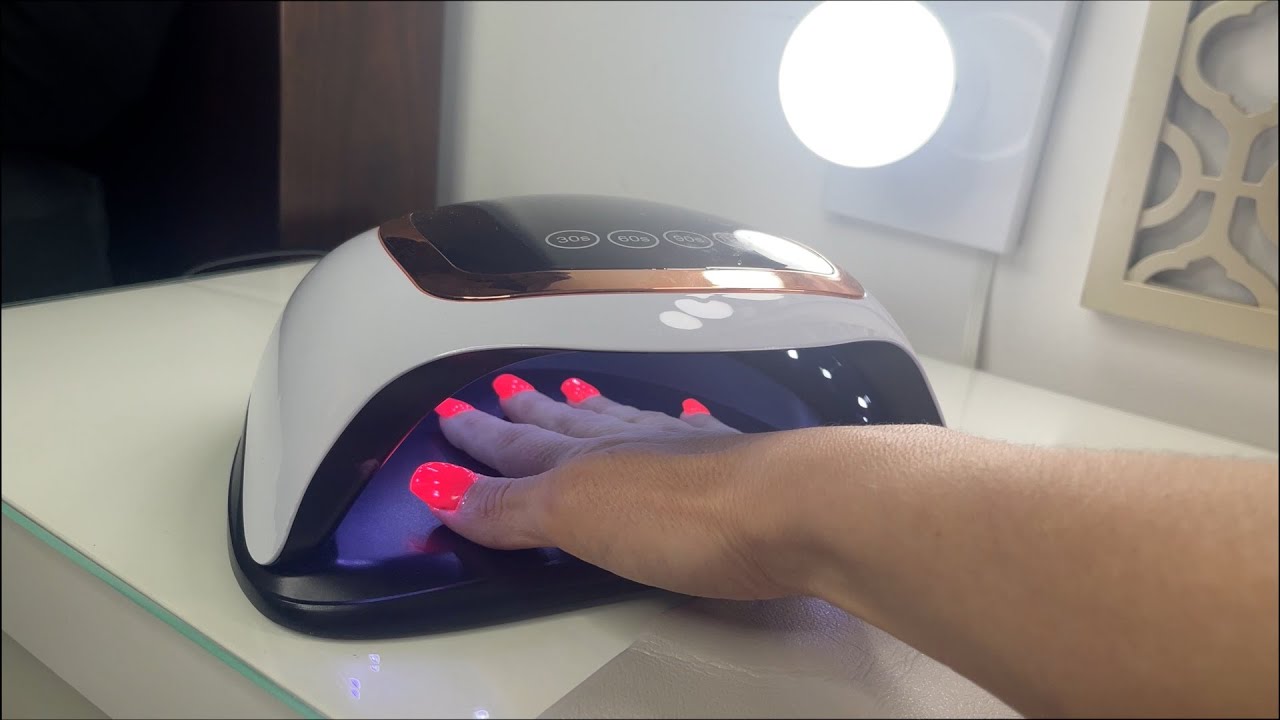Gugusure UV LED Nail Lamp, 180W | Budget friendly doesn&rsquo;t have to mean basic! Get professional nails