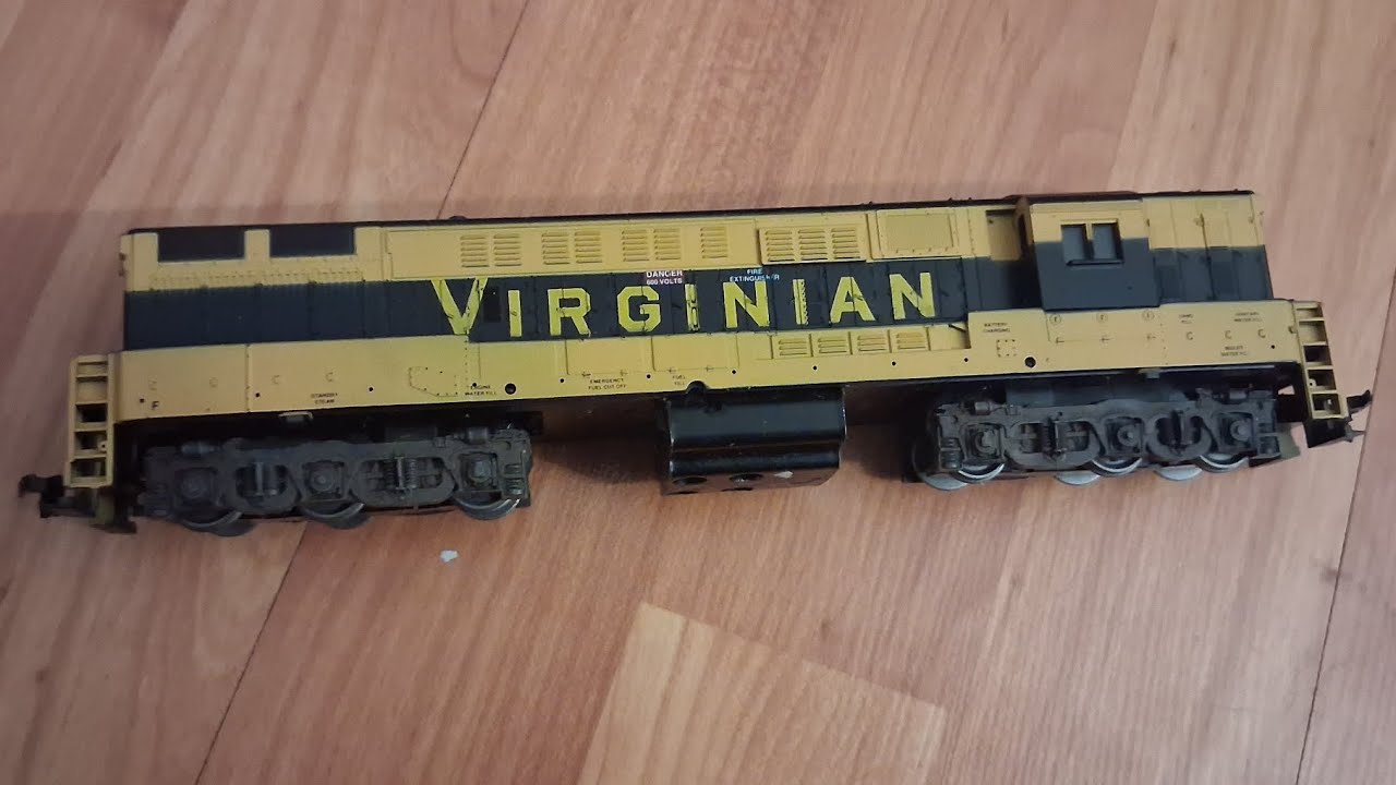 My ho scale Virginian trainmaster