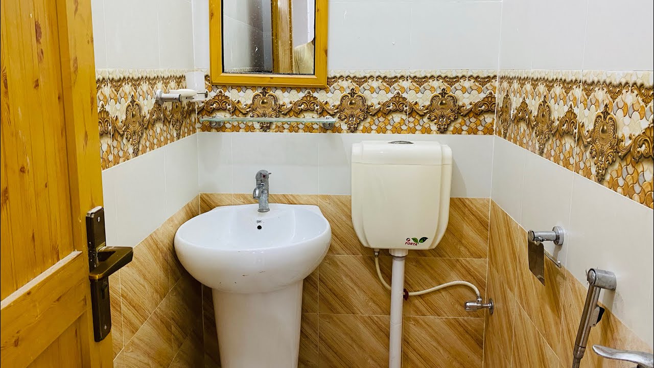 Washroom Design 4&rsquo; x 4&rsquo; (Feet) Latest Bathroom Design 2024 Small Washroom Designs