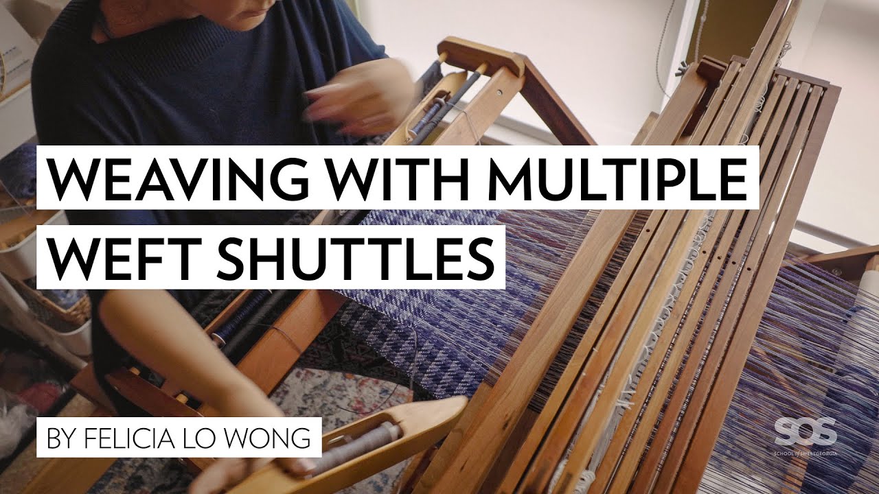 Weaving with Two Shuttles // Weaving Tutorial