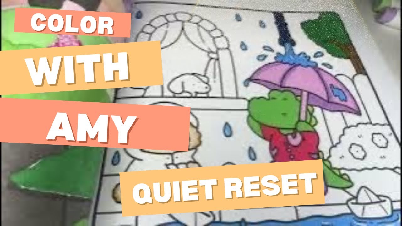Color with Amy | Cozy Coloring for Overstimulated Moms (Quiet Reset)